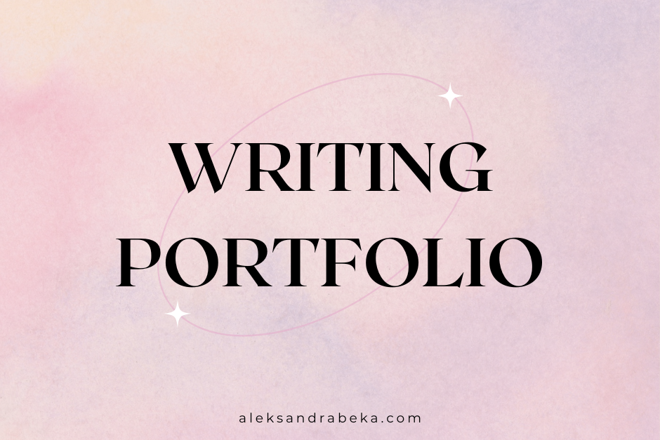 The writing portfolio of Aleksandra Beka, a freelance B2B SaaS content writer
